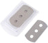 Gomake Replacement Blades for Bodyguard Vinyl Backing Cutter Knife, Stainless Steel, Pack of 50