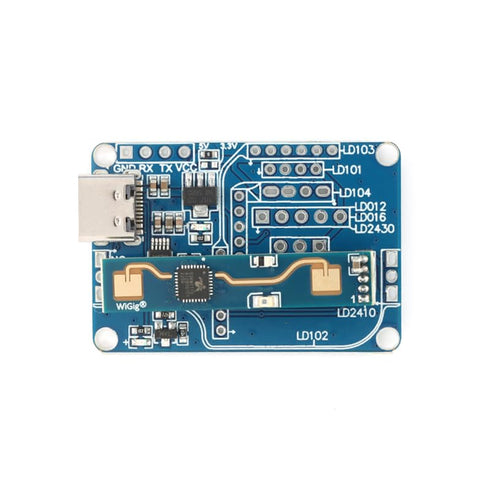 HLK-LD2410B 24GHz Human Presence Radar Module Test Kit with Bluetooth Smart Detection Sensor Module Board