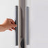 VENEST 2 Pack 416mm) Embossed Furniture Handles Gray Cupboard Handles Solid Bedside Table Handles Aluminum Alloy Drawer