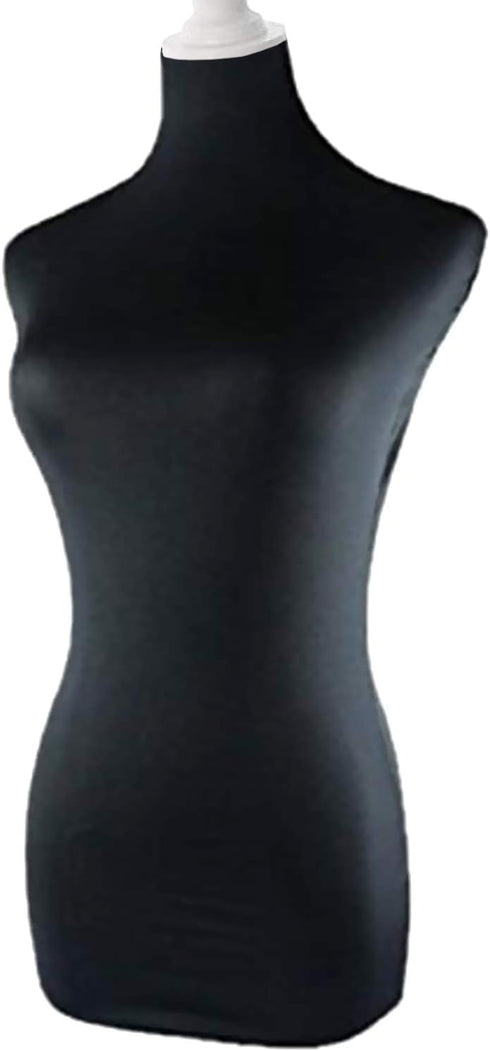 NAVADEAL Black Superb Mannequin Fabric Cover, Soft Stretchy for Fashion Designer Retail Boutique Store