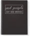 Softcover Bad Words Funny Spiral Notebook/Journal, 8.5" x 11", 120 College Ruled Pages, Durable Gloss Laminated Cover,