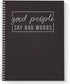 Softcover Bad Words Funny Spiral Notebook/Journal, 8.5" x 11", 120 College Ruled Pages, Durable Gloss Laminated Cover,
