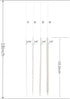 18 Inches Long Wool Tube Brush for Cleaning Glass Graduated Dropper Pipettes, Endoscope, Straw, Tea and Coffee Spouts,Vases, and Glasses Tip (4PCS) by FOLUNUE