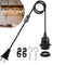 Jacqings Hanging Lantern Extension Cord Cable, E26/E27 Pendant Light Socket with 15ft, On/Off