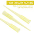 WMYCONGCONG 500 PCS Pipette Tips 200ul Clear Yellow Universal Disposable Tips for Lab Liquid Pipettor