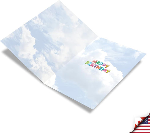 The Best Card Company 30th Birthday Greeting Card with Envelope - Milestone Congrats Notecard for 30 Year Old