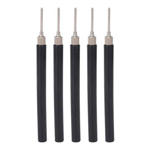 5PCS Red and Black Multimeter Probe Test Pin, Test Probe Pin for Circuit