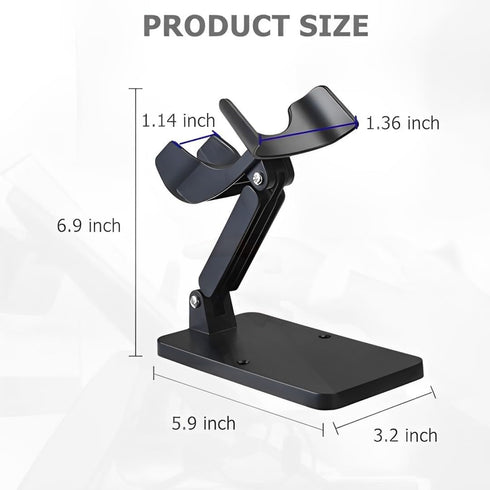 YurMemo 1900 1950 DS3678 DS2278 LS2208 Universal Scanner Holder,Adjustable Barcode Scanner Stand,No Assembly Barcode