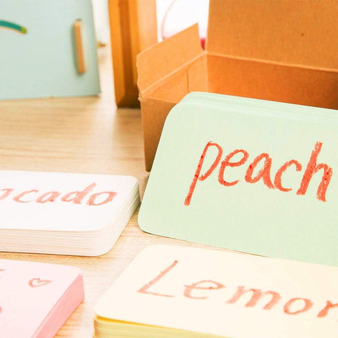 Blank Paper Message Card Business Cards - About 100 pcs (Pastel)