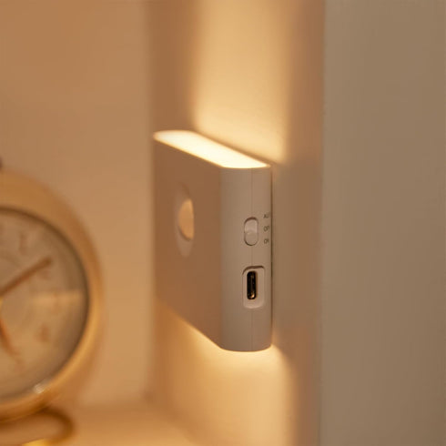 Portable Magnetic Motion Sensor Night Light - Rechargeable & Energy Efficient
