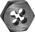 Century Drill & Tool 96201 Carbon Steel Die, 1/4-20NC