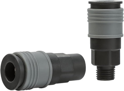 Freeman P2P1414UC 1/4" x 1/4" Pneumatic Composite Coupler Set, 2-Piece