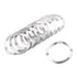 uxcell 10Pcs 304 Stainless Steel Wave Spring Washer for Screw Bolt, 1.06" x 1.34" x 0.02"