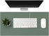 KINGFOM Desk Pad Office Desktop Protector, PU Leather Mat Blotters Organizer (47.2" x 23.6", Green)