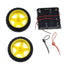 Reland Sung 2WD New Motor Smart Robot Car Chassis Kit Speed Encoder Battery Box Tracking Obstacle Avoidance Intelligent