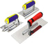 DIXIANG Concrete Tools Set 3 PC Stainless Steel Flat Finishing Trowel (11" x