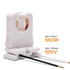JACKYLED Non-Shunted Turn-Type T8 Lamp Holder UL Socket Tombstone with 10 Inches Wires Attached (18-Pack)