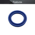 Othmro Hydraulic Seal 0.98in ID 1.37in OD Polyurethane Piston Shaft Oil Seal for Bearing Shaft