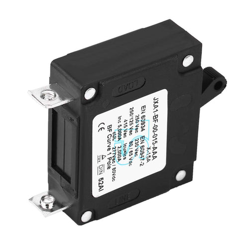 Circuit Breaker, DC/AC Manual ON/Off Toggle Reset Switch, Safety Mini Circuit Breaker 15A 20A 25A 30A