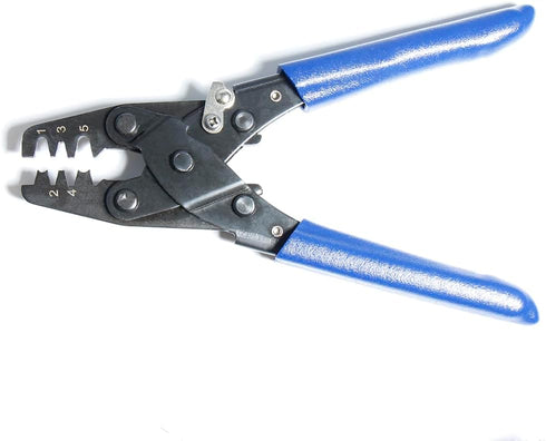 Weather Pack Crimper for Automotive Wire Sealed Terminals, Open Barrel Non-Insulated Hand Crimping Tool