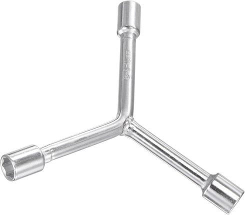 Y-Shaped 3 Way Socket Wrench, 8mm 9mm 10mm, 3-inch Length, CR-V Y-Type Hex Spanner Repair Tool, 1-Piece
