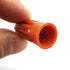 10pcs Wire Electrical Screw Springs Caps, Wire Twist Terminals Spring Cover Connection P4, Orange