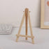 Mini Natural Wood Display Easel, Artist Painting Tripod for Small Canvases, Crafts, Photos, Phone Holder