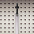 80pcs J-Shaped Pegboard Hooks for Garage Tool Storage Heavy Duty Black Plastic Peg Hooks for Peg Board Wall Hanging