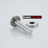 JQK Door Stopper, 304 Stainless Steel Sound Dampening Door Stop Bumper, 1 Pack, Brushed, DSB5-WN