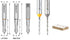Amana Tool 317013 Solid Carbide Dowel Drill Bit Through Hole Boring Drill Bits 3mm D x 70mm Long x 10x25mm Shank Left Hand