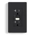 ELEGRP GFCI Outlet w/Nightlight, 20 Amp Self-Test GFI Electrical Outlet, UL Listed, Matte Black
