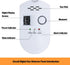 Natural Digital Gas Detector, Home Gas Alarm, Gas Leak Detector,High Sensitivity LPG LNG Coal Natural Gas Leak Detection, Alarm Monitor Sensor Home/Kitchen by zswell
