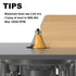 22.5 1 Inch Length,1/2 Inch Degree Chamfer Router Bit with Cutting Shank Carbide Edge Forming Bevel Router Bit