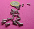 K-mac M2.5 .45 mm 6 mm 300 Zinc Plated Steel Cheese Head Slotted Machine Screws, Fully Threaded, x Thread Size x