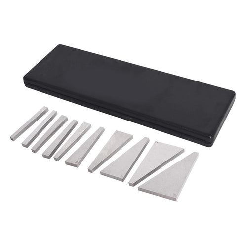 10-Pack Precision Angle Block Set, 1 to 5 Degree & 5 to 30 Degree Machinist Tools, Gauge Block Set