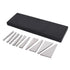 10-Pack Precision Angle Block Set, 1 to 5 Degree & 5 to 30 Degree Machinist Tools, Gauge Block Set