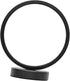 Beufee Circle LED Nightstand Lamp, Compact Bed Stand Lamp LED Warm Light Table Lamp Metal Circle Ring Table Lamp