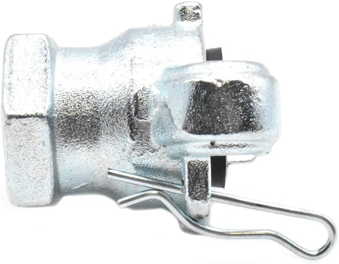 Interstate Pneumatics CU-850 3/4 Inch Female NPT Straight Through Jack Hammer Coupler (Pack of 2)