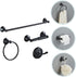 Set Stainless Steel Towel Rack Bathroom Accessory Toilet Holder Design