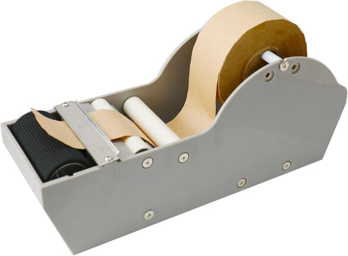 Grey Water Paper Tape Dispenser, Gummed Tape Dispenser for Up to 3" Wide Tape, Office Supplies Arts Crafts