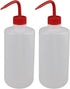 uxcell 2Pcs 500ml 2mm Dia Soft Plastic Sharp Beak Elbow Squeeze Bottle - Succulents Watering