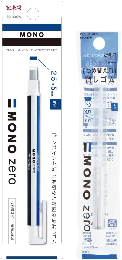Tombow JCB-233AZ Mono Zero Eraser with Refill