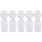 Glass Penny Head Hollow Stopper - Borosilicate Glass for 34/45 Outer Joint, Closed Bottom (5 Pcs)