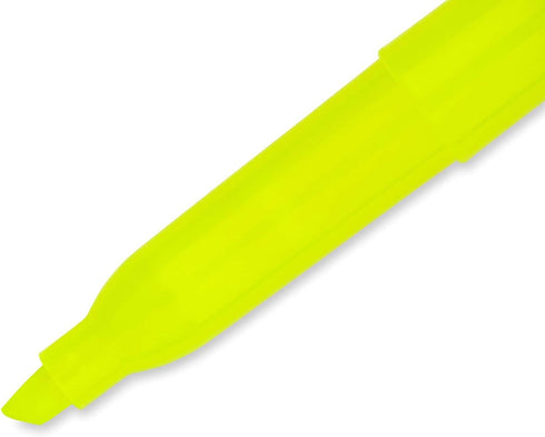 Sharpie Pocket Highlighters, 36-Count Set, Chisel Tip, Fluorescent Yellow for Office, School, Bible Study, Home