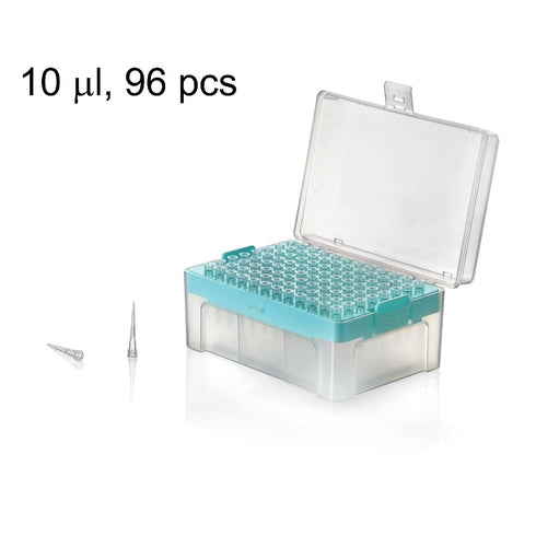 Laboratory Universal Pipette Tips Set with Racks: 10 µl, 200 µl, and 1000 µl