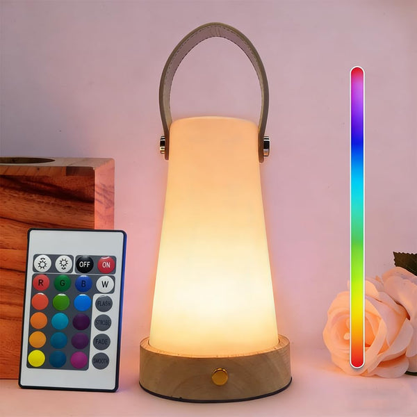 Portable Night Light LED Outdoor Camping Lantern Rechargeable Table Night Lamp Dimmable