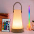 Portable Night Light LED Outdoor Camping Lantern Rechargeable Table Night Lamp Dimmable
