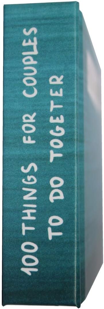 Infmetry 100 Things for Couples to Do Together, Valentine's Day Gifts for Him, Her, Newlyweds, Funny Wedding Gifts