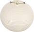 White Round Paper Lantern Lampshade 11.81 Inch Hanging Paper Lanterns Ceiling Lampshade