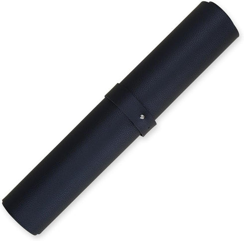 KINGFOM Desk Pad, PU Leather Office Desktop Protector with Comfortable Writing Surface (23.6" x 11.8", Black)